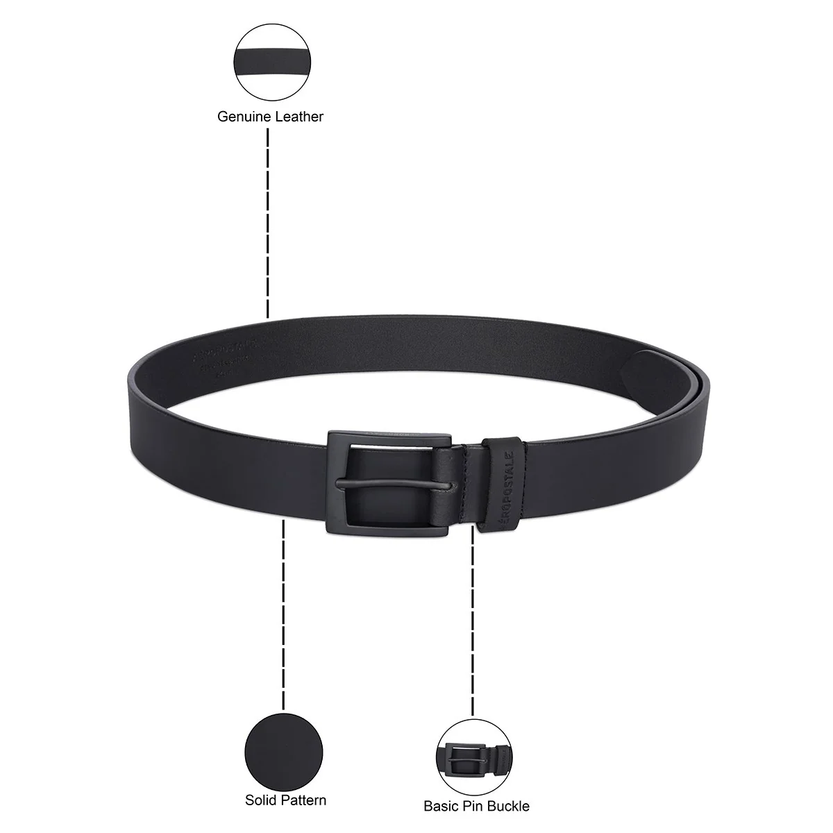 Aeropostale Boynton Men's Non Reversible Belt - Image 4