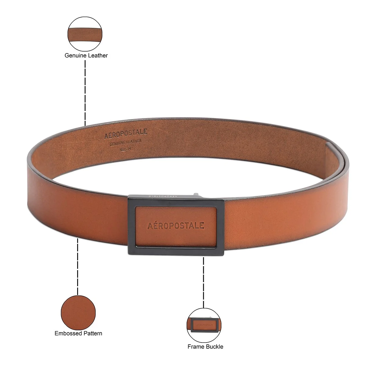 Aeropostale Deltona Men's Non Reversible belt - Image 4