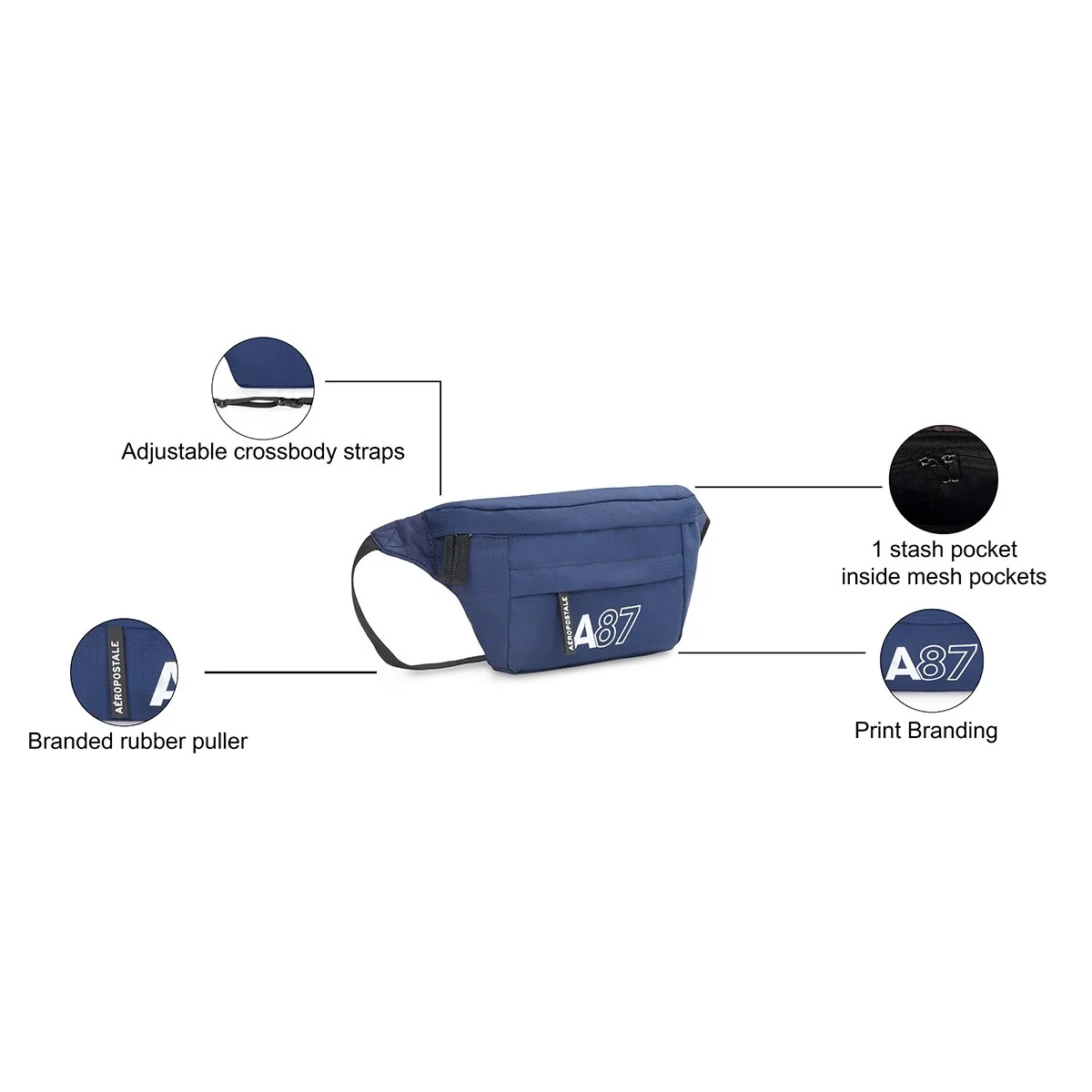 Aeropostale Oliver Waist Pouch - Image 4
