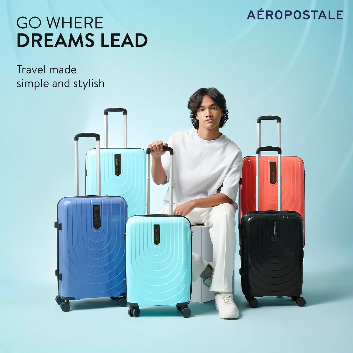 Aeropostale The Curvy Eagle Hard Luggage - Image 6