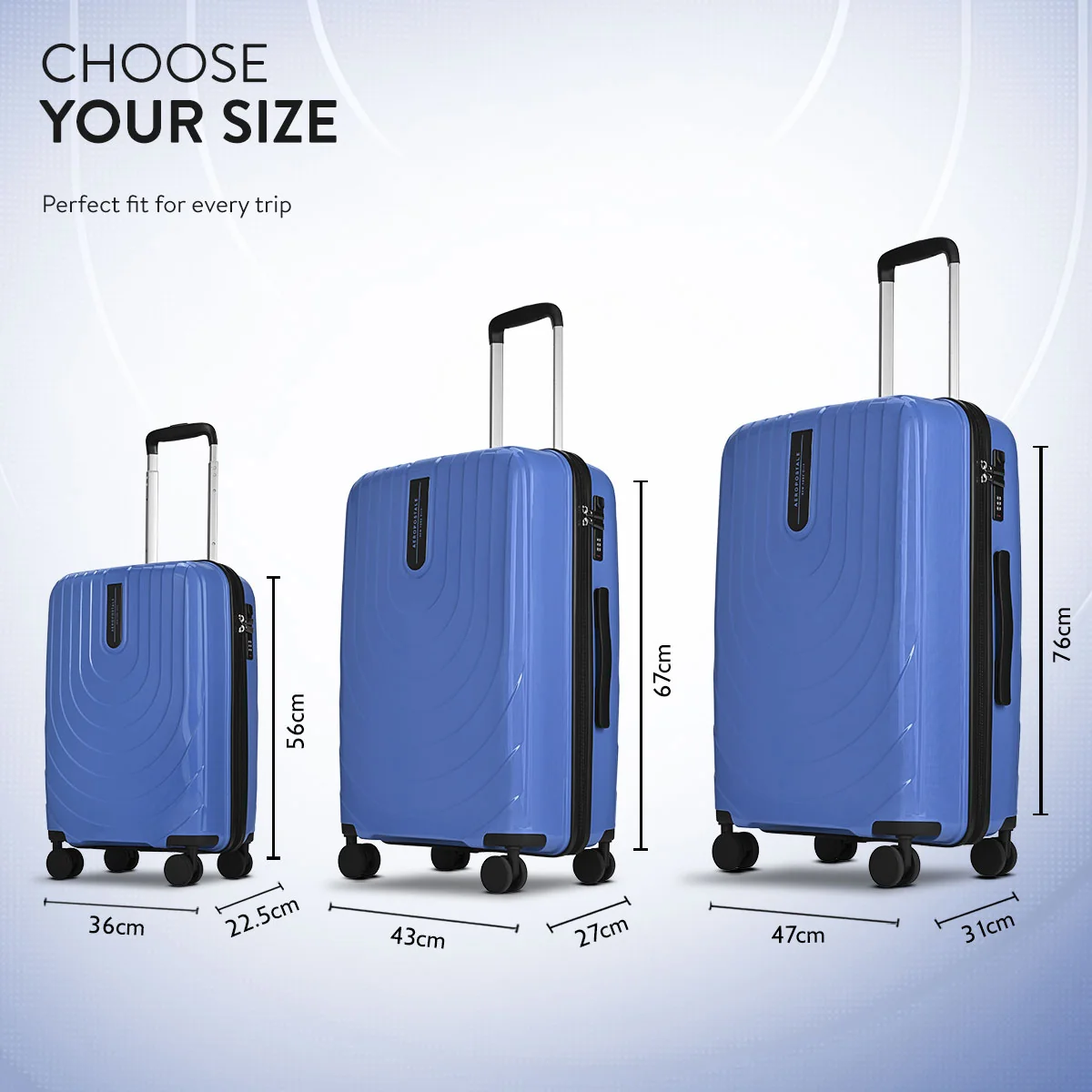 Aeropostale The Curvy Eagle Hard Luggage - Image 7