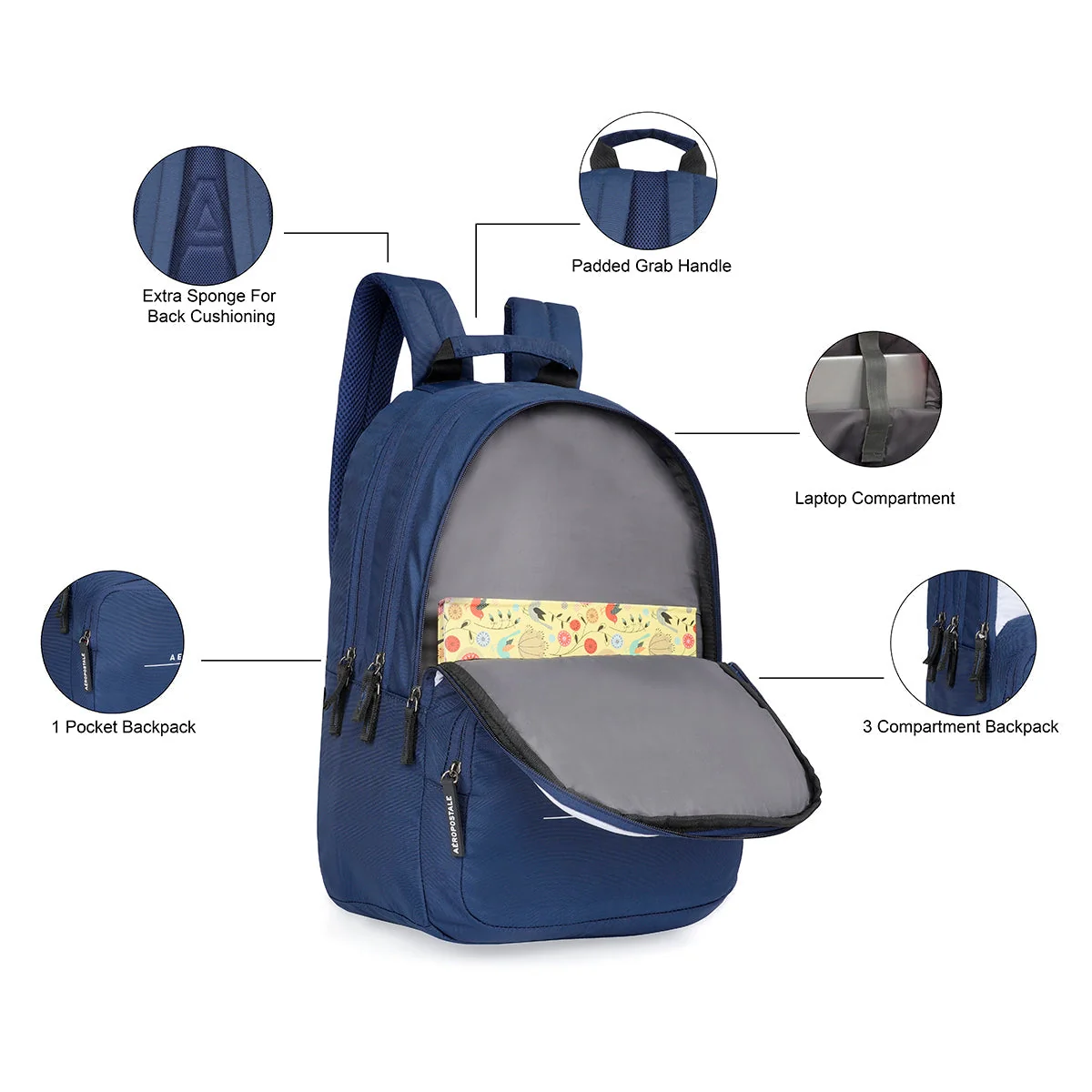 Aeropostale Wilton Laptop Backpack - Image 4