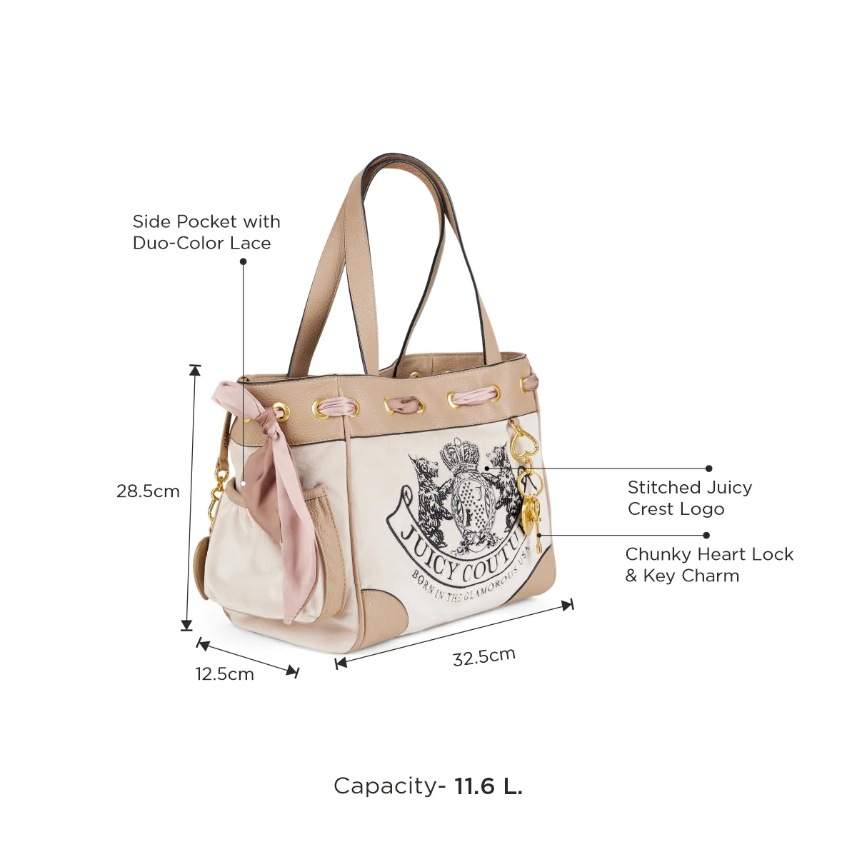 Juicy Couture Daydreamer Women's Large Hobo - Image 3