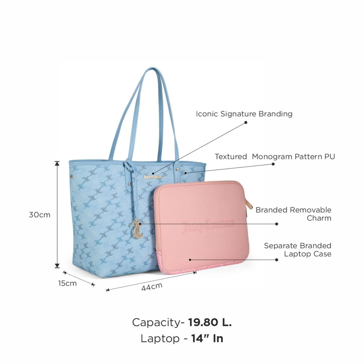 Juicy Couture Elda Womens Tote - Image 3