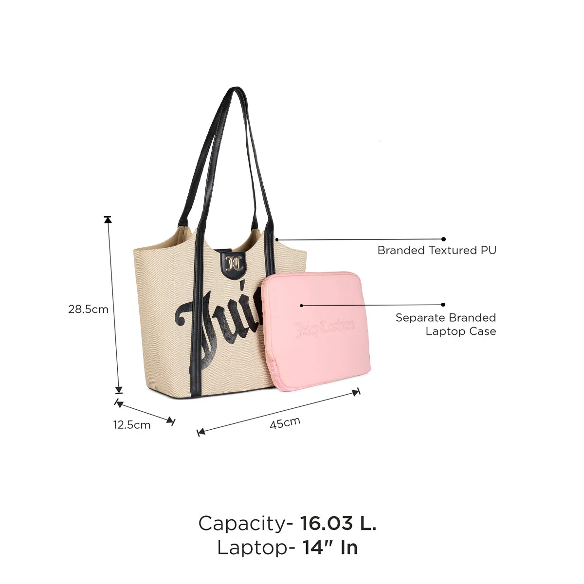 Juicy Couture Guida Womens Tote - Image 3