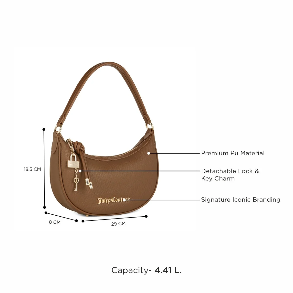 Juicy Couture Lock & Key Women's Hobo - Image 3
