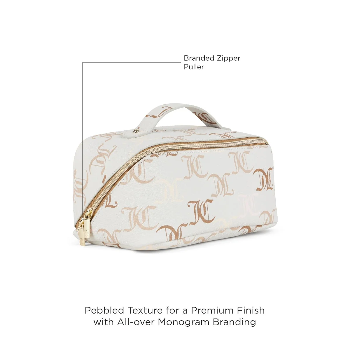 Juicy Couture Monoglam Toiletry Case - Image 4