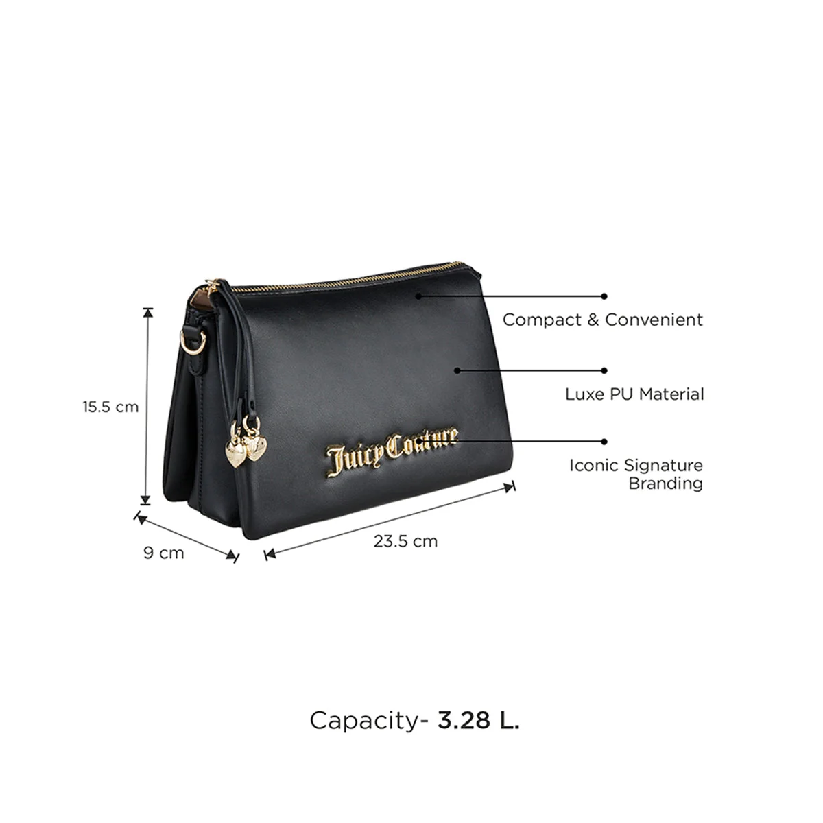 Juicy Couture Romana Womens Crossbody - Image 3