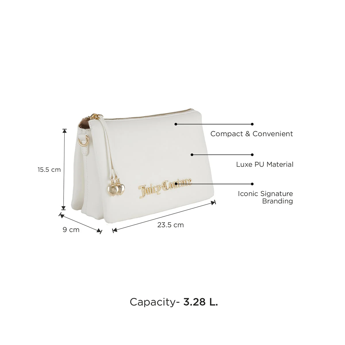 Juicy Couture Romana Womens Crossbody - Image 3