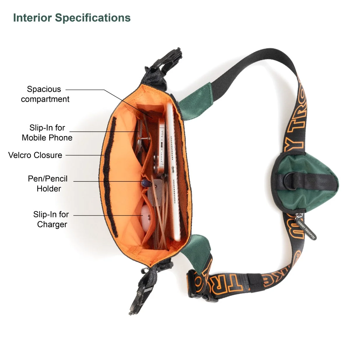 Monkey Troopers Radiant Shoulder Bag - Image 5