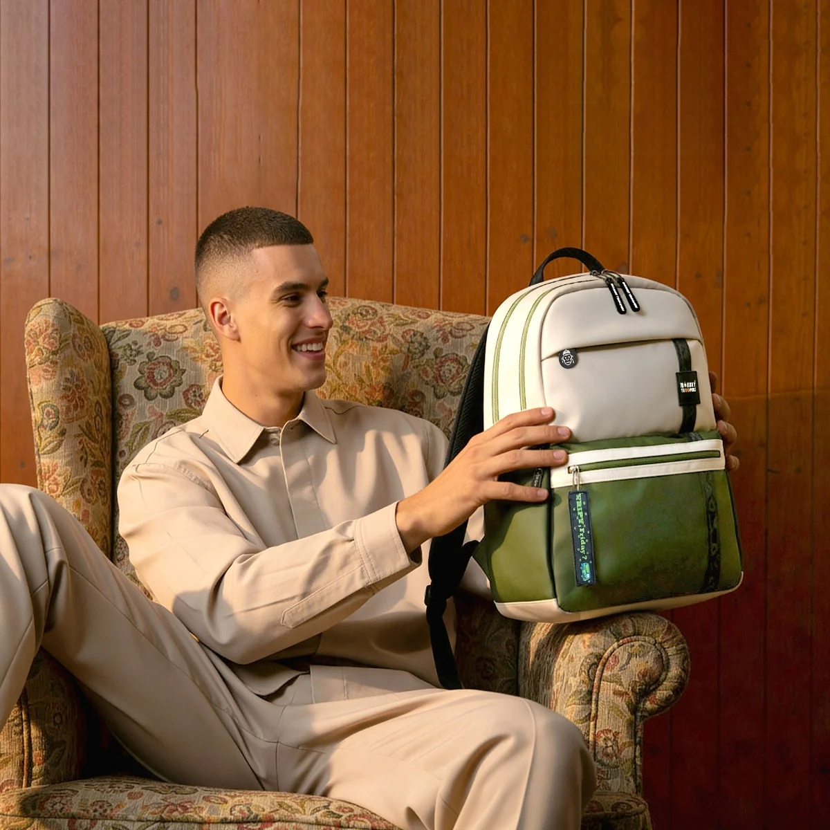 Monkey Troopers Triipy Laptop Backpack - Image 2