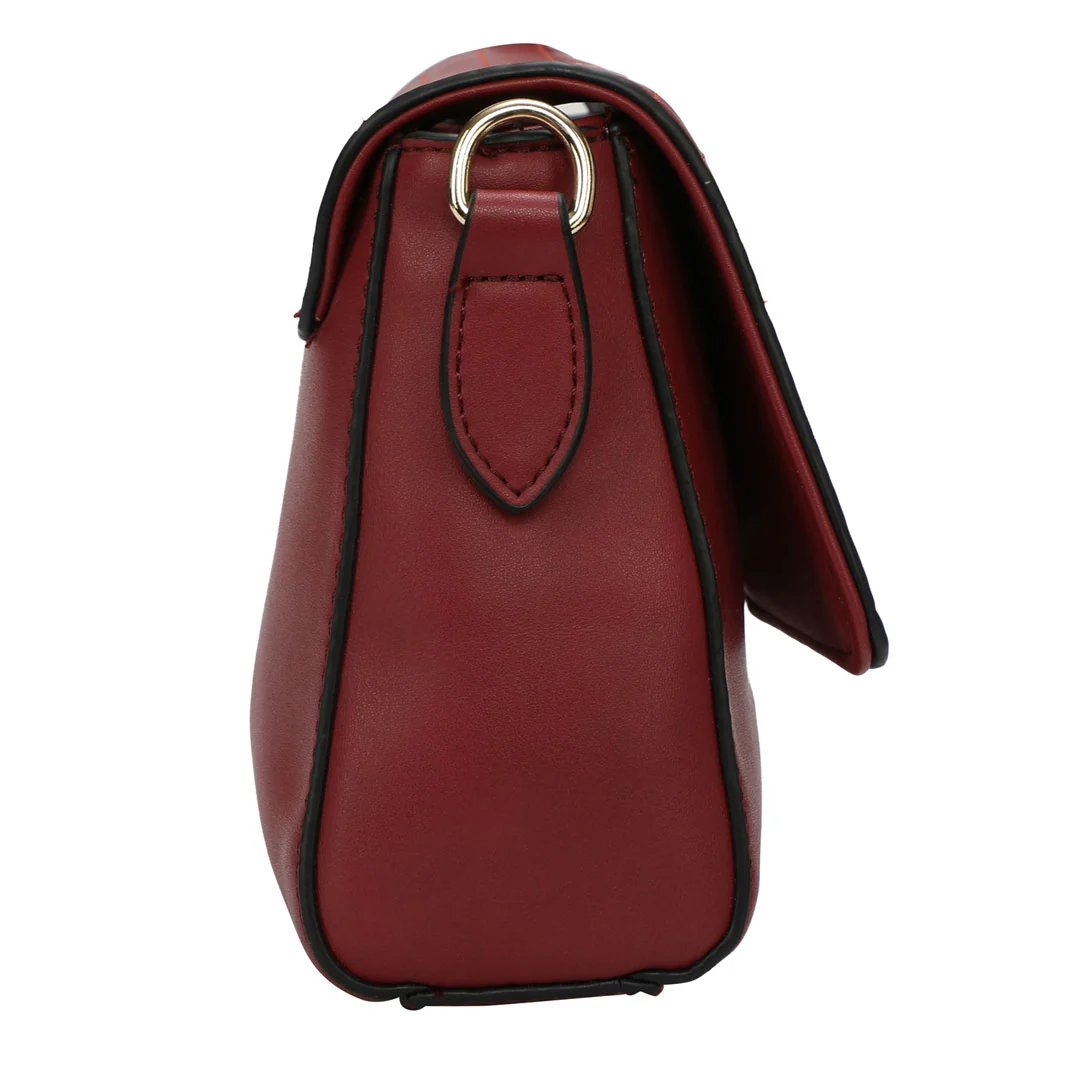 Sugarush Cyprus Women's Vegan Leather Sling Bag - Image 5