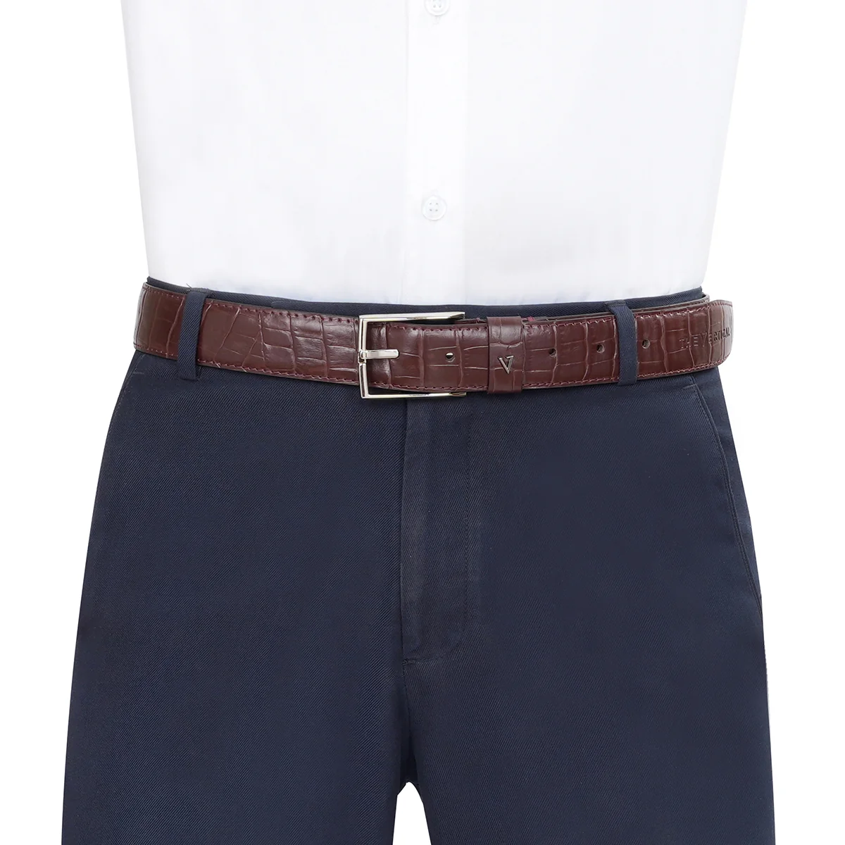 The Vertical Crete Men's Non Reversible Belt - Image 7