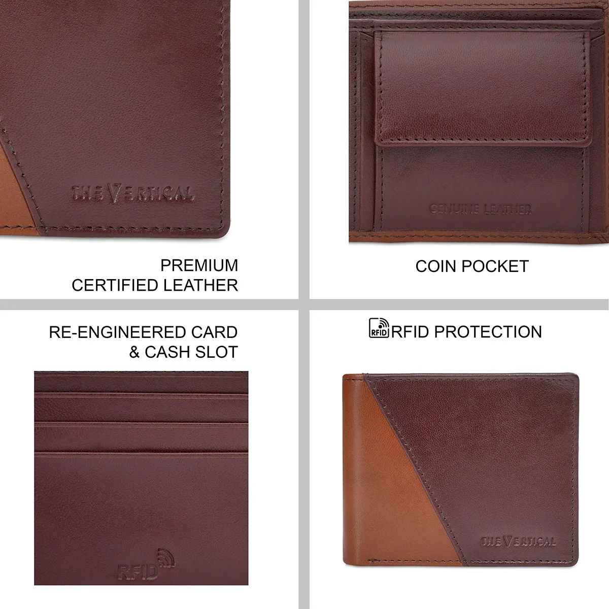 The Vertical Denwer Men's Global Coin Wallet - Image 7