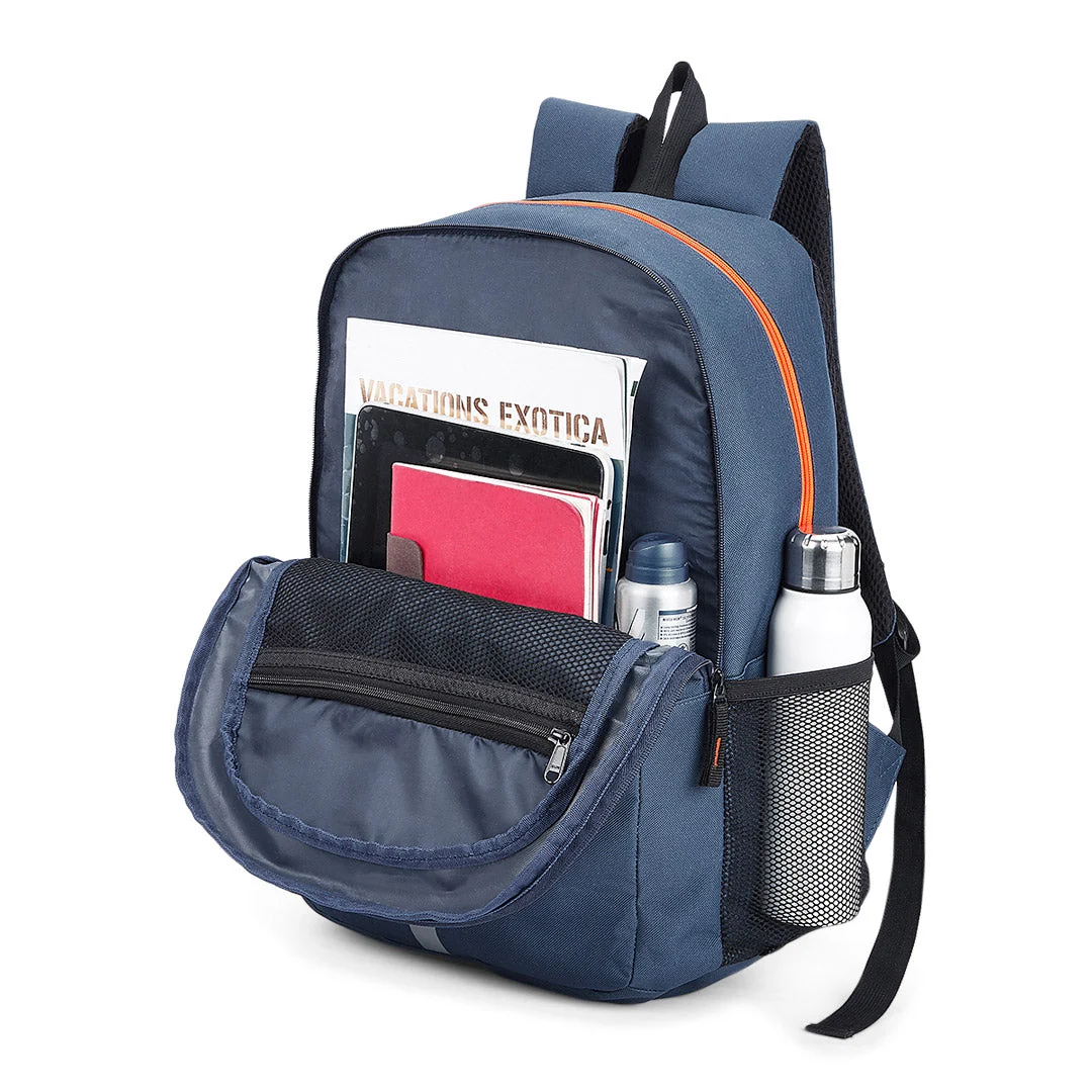 The Vertical Griffin Unisex Polyester 14 Inch Laptop Backpack - Image 6