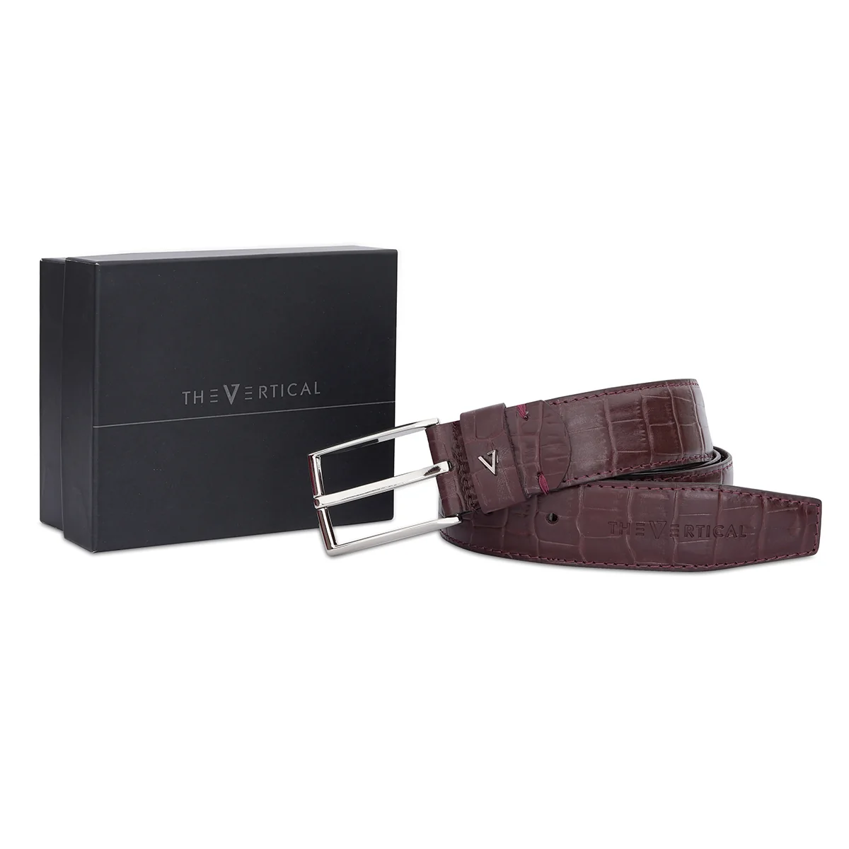 The Vertical Patras Men's Reversible Belt - Image 8