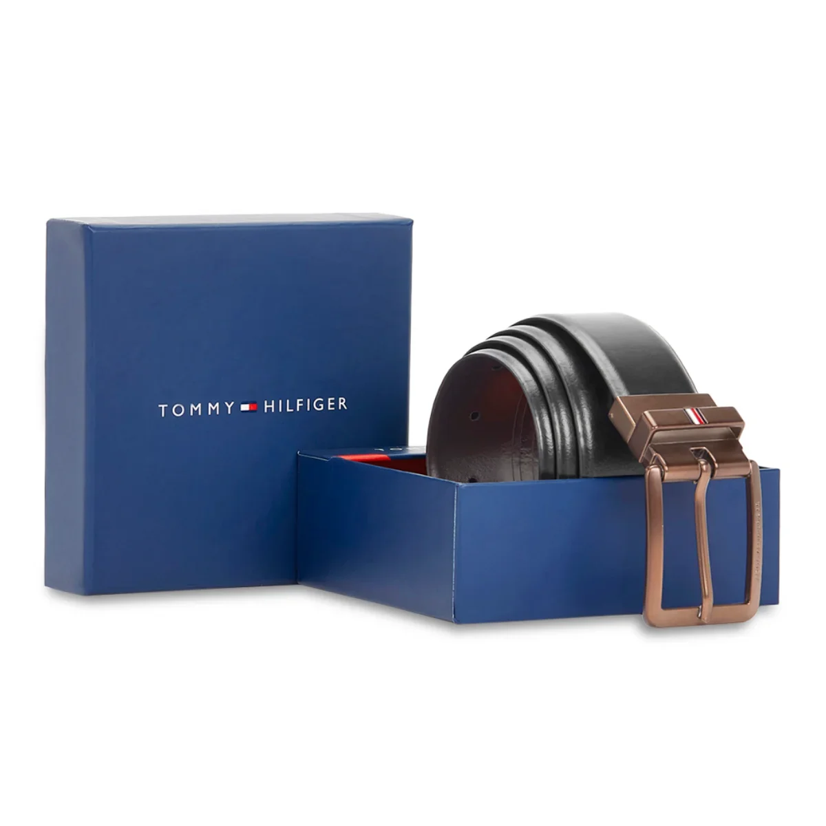 Tommy Hilfiger Aarhus Men's Reversible Leather Belt - Image 6