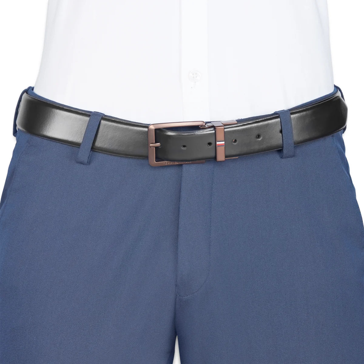 Tommy Hilfiger Aarhus Men's Reversible Leather Belt - Image 8