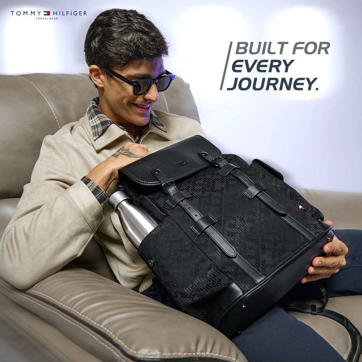 Tommy Hilfiger Alden Laptop Backpack - Image 2