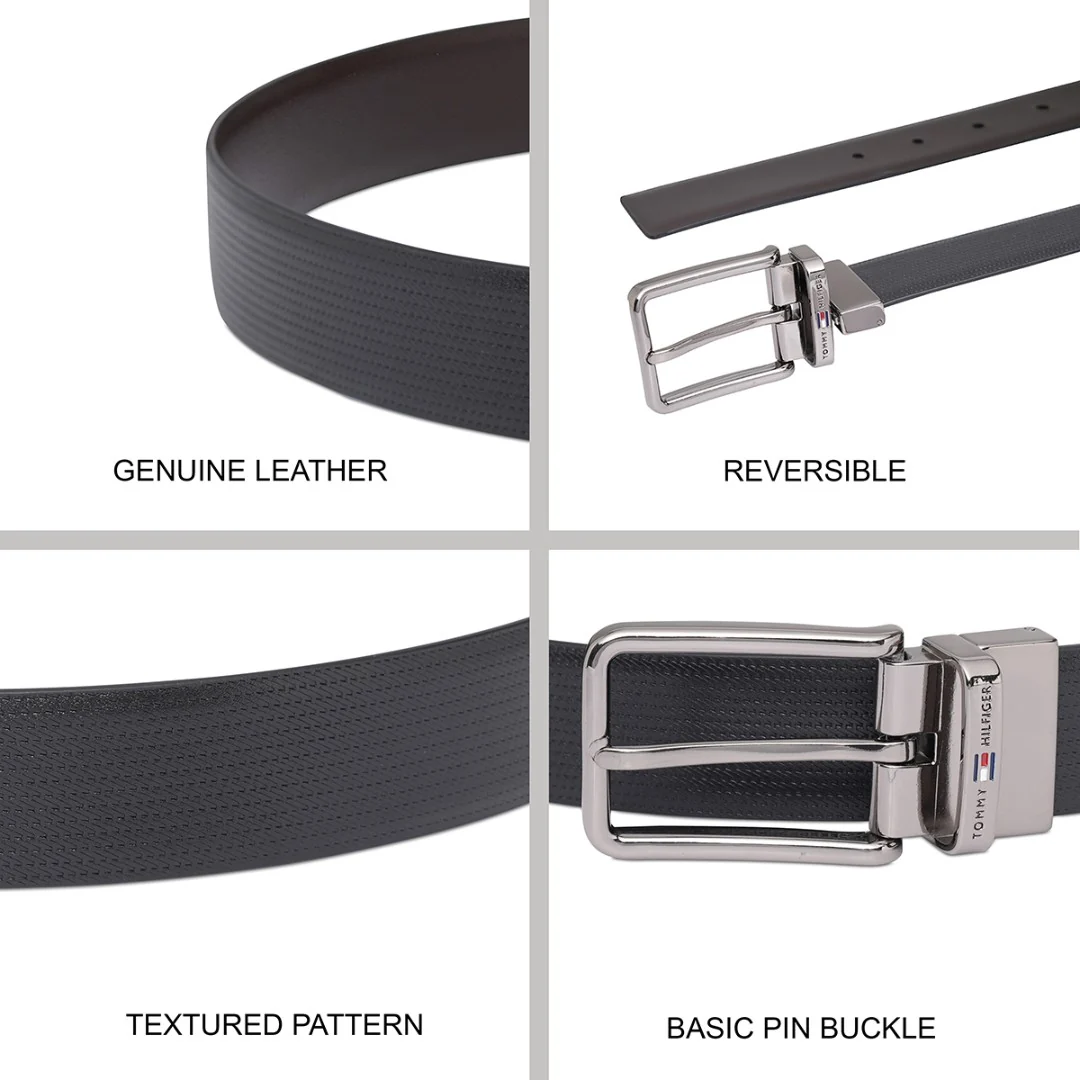Tommy Hilfiger Allmans Men's Reversible Belt - Image 4