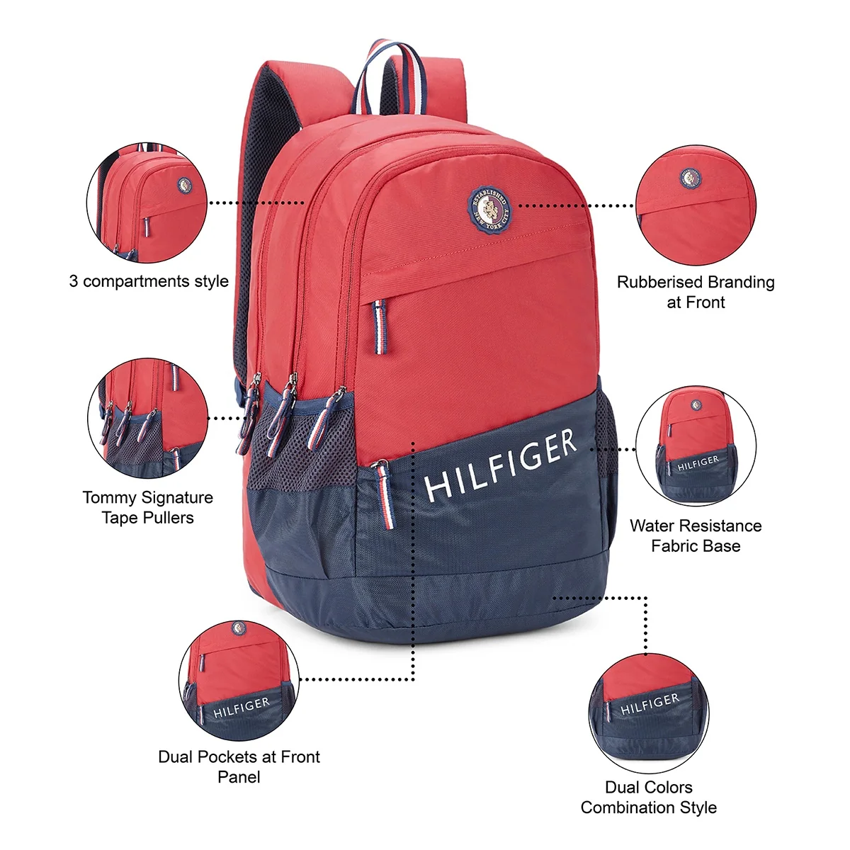 Tommy Hilfiger Anders Laptop Backpack - Image 6