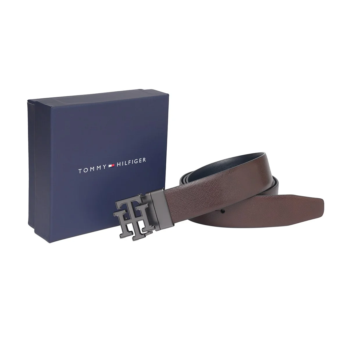 Tommy Hilfiger Antigua Men's Reversible Belt - Image 9