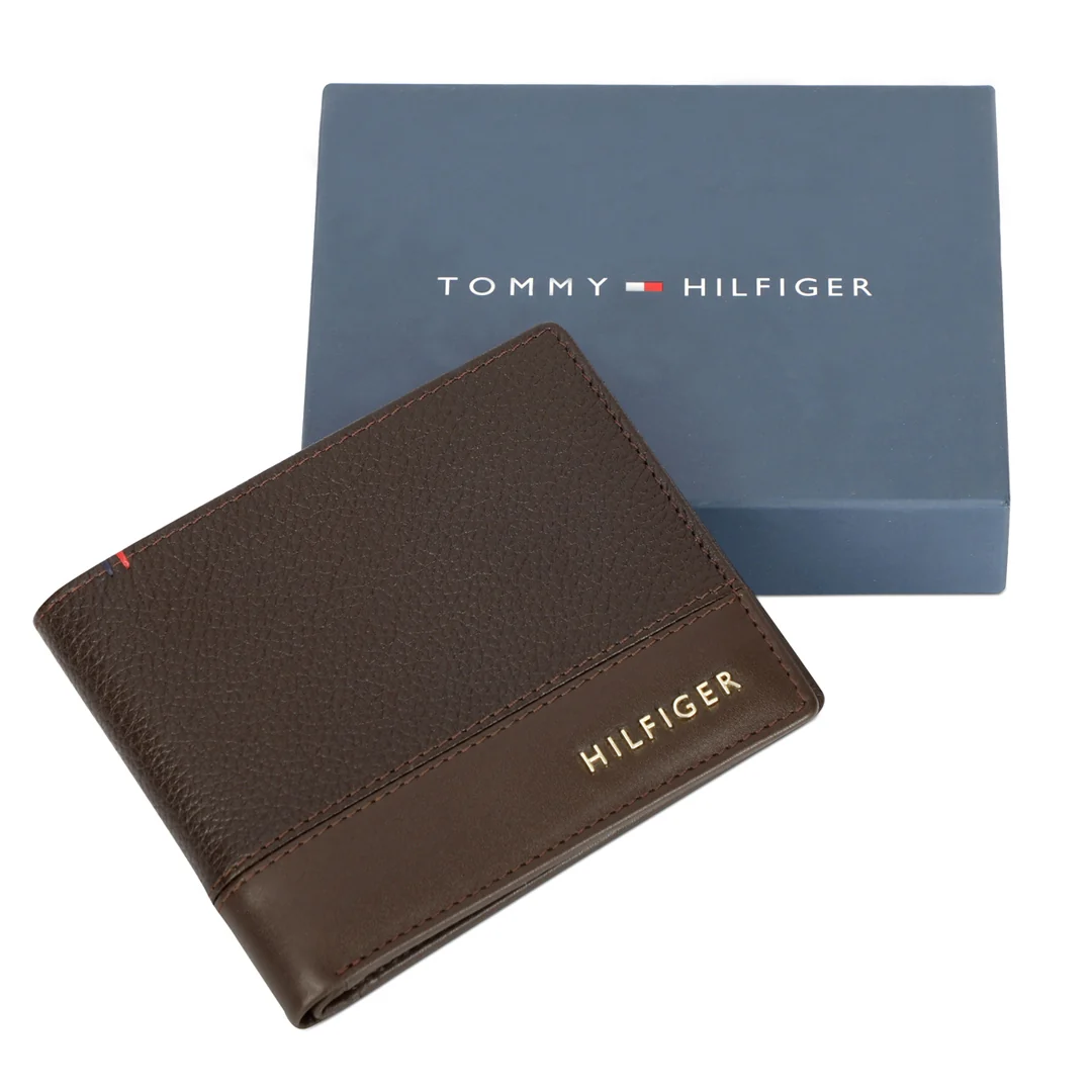 Tommy Hilfiger Aurelio Men's Leather Global Coin Wallet - Image 7