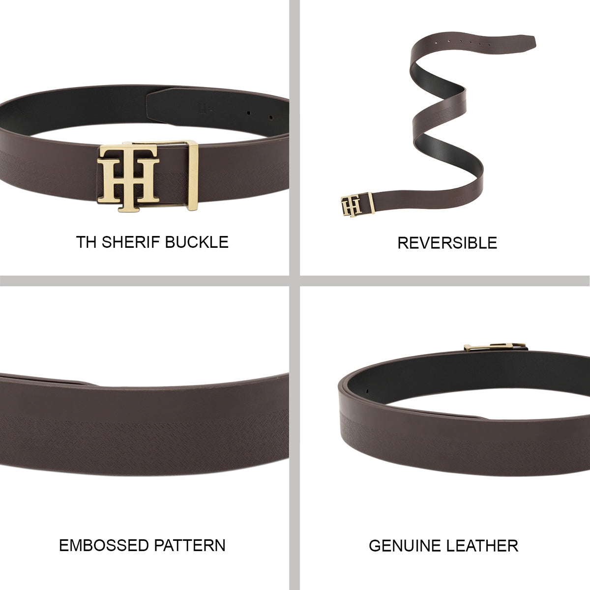 Tommy Hilfiger Bantry Men's Reversible Belt - Image 6