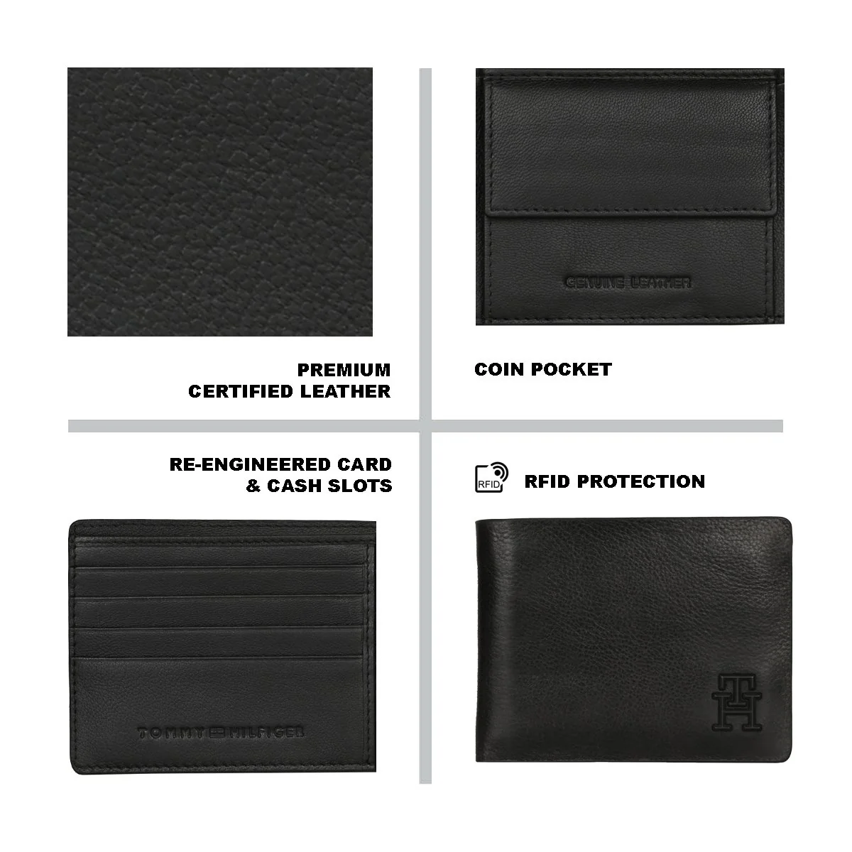 Tommy Hilfiger Barca Men's Global Coin Wallet - Image 8