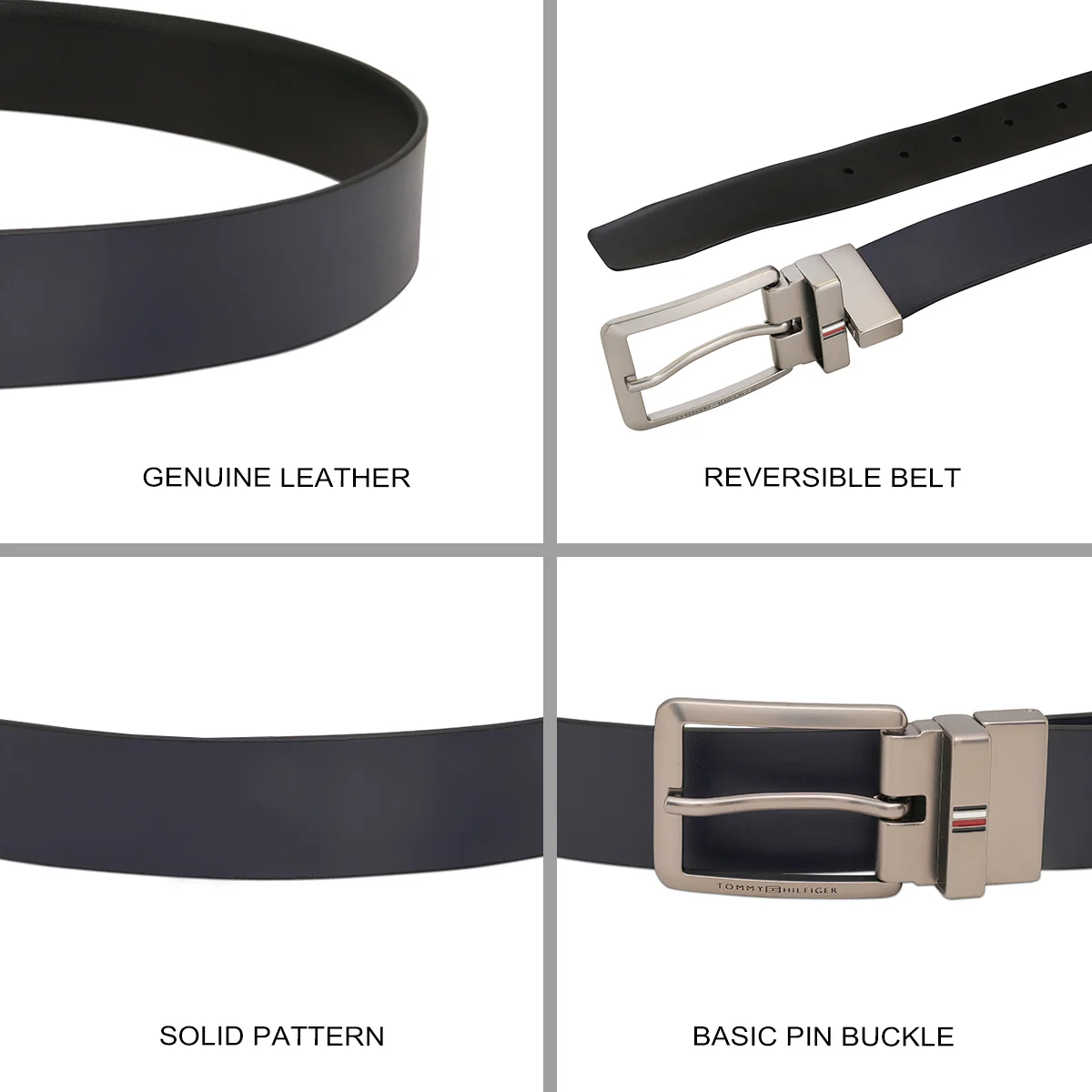 Tommy Hilfiger Barclays Men's Reversible Belt - Image 8