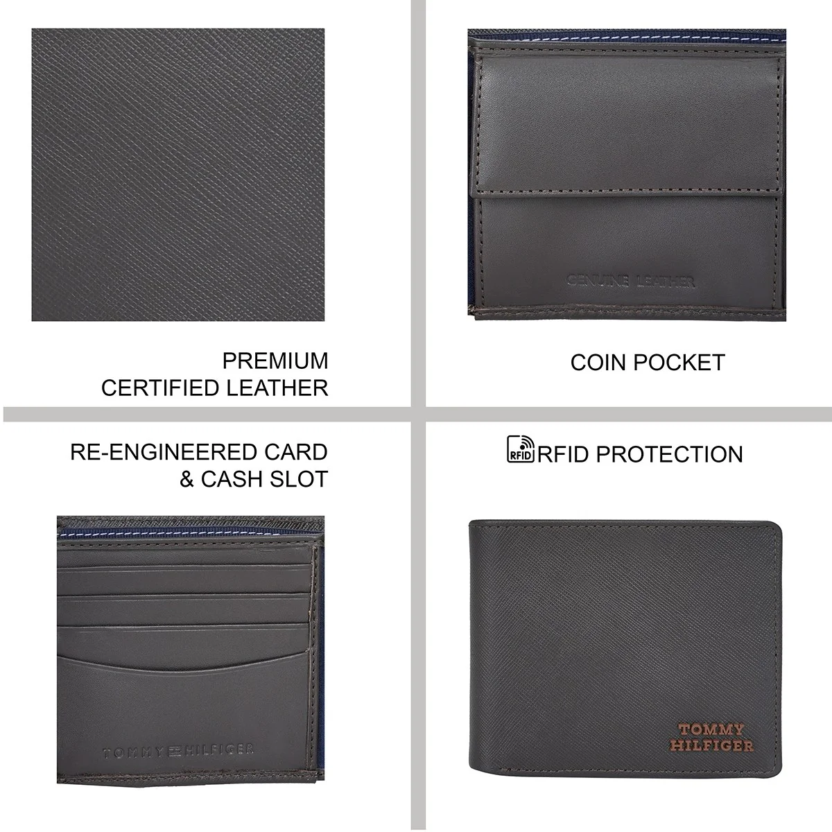 Tommy Hilfiger Benona Men's Global Coin Wallet - Image 8