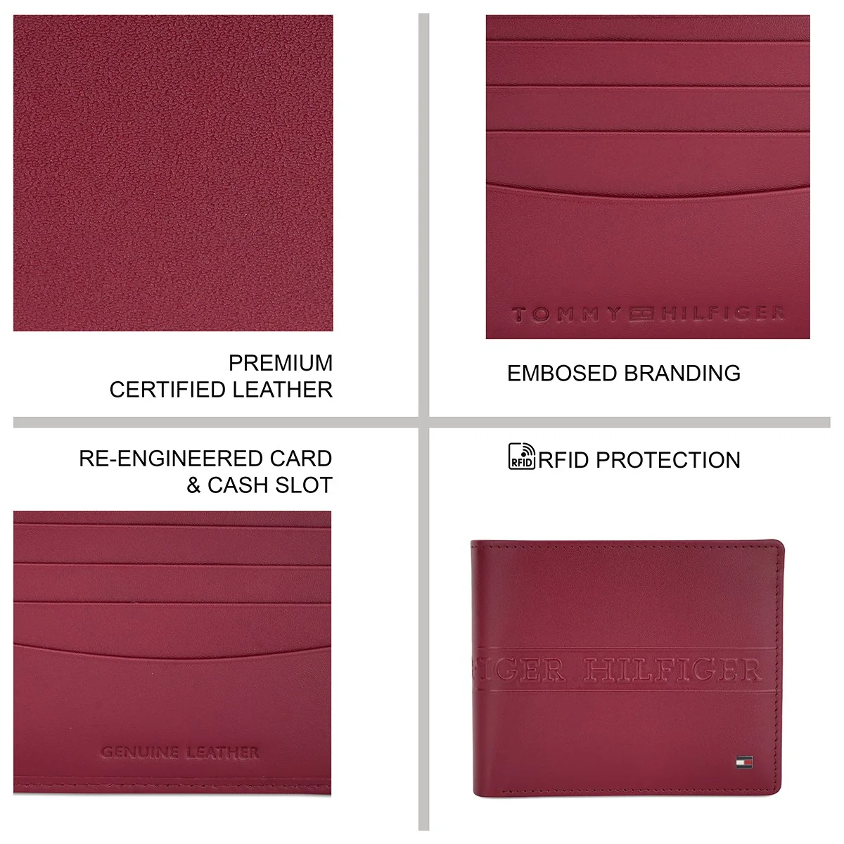 Tommy Hilfiger Benzonia Men's Slimfold Wallet - Image 7