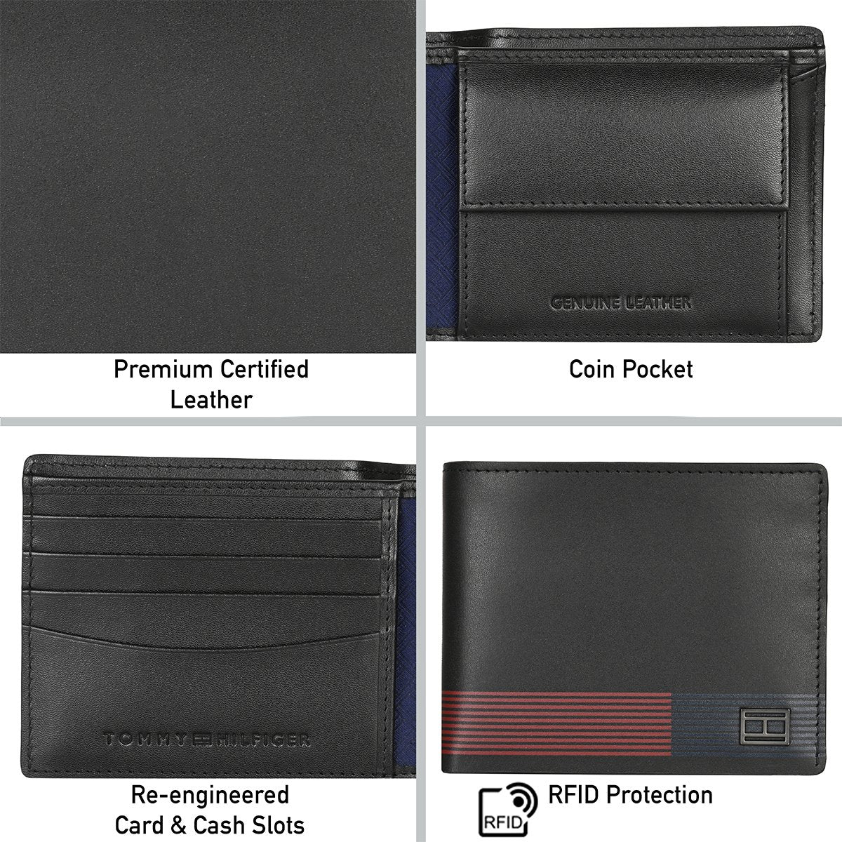 Tommy Hilfiger Bingham Men's Global Coin Wallet - Image 8