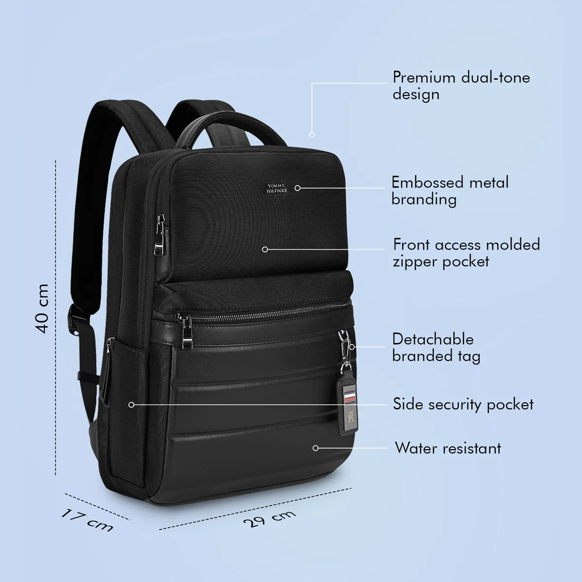 Tommy Hilfiger Bladen Laptop Backpack - Image 7