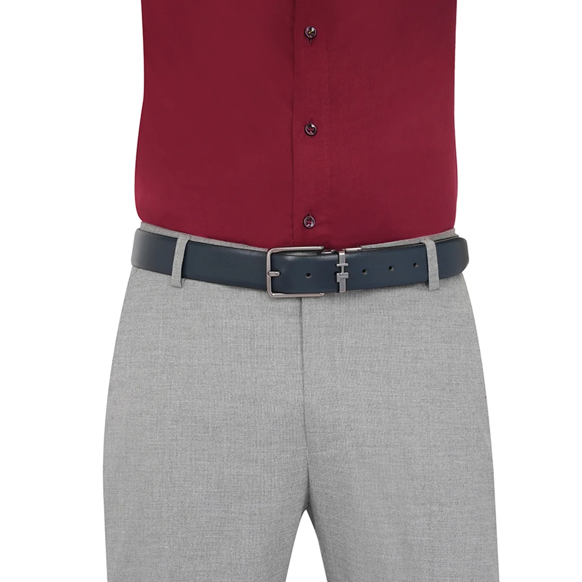 Tommy Hilfiger Boyle Men's Reversible Belt - Image 8