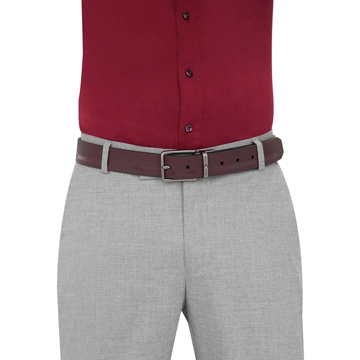 Tommy Hilfiger Braswell Men's Reversible Belt - Image 8