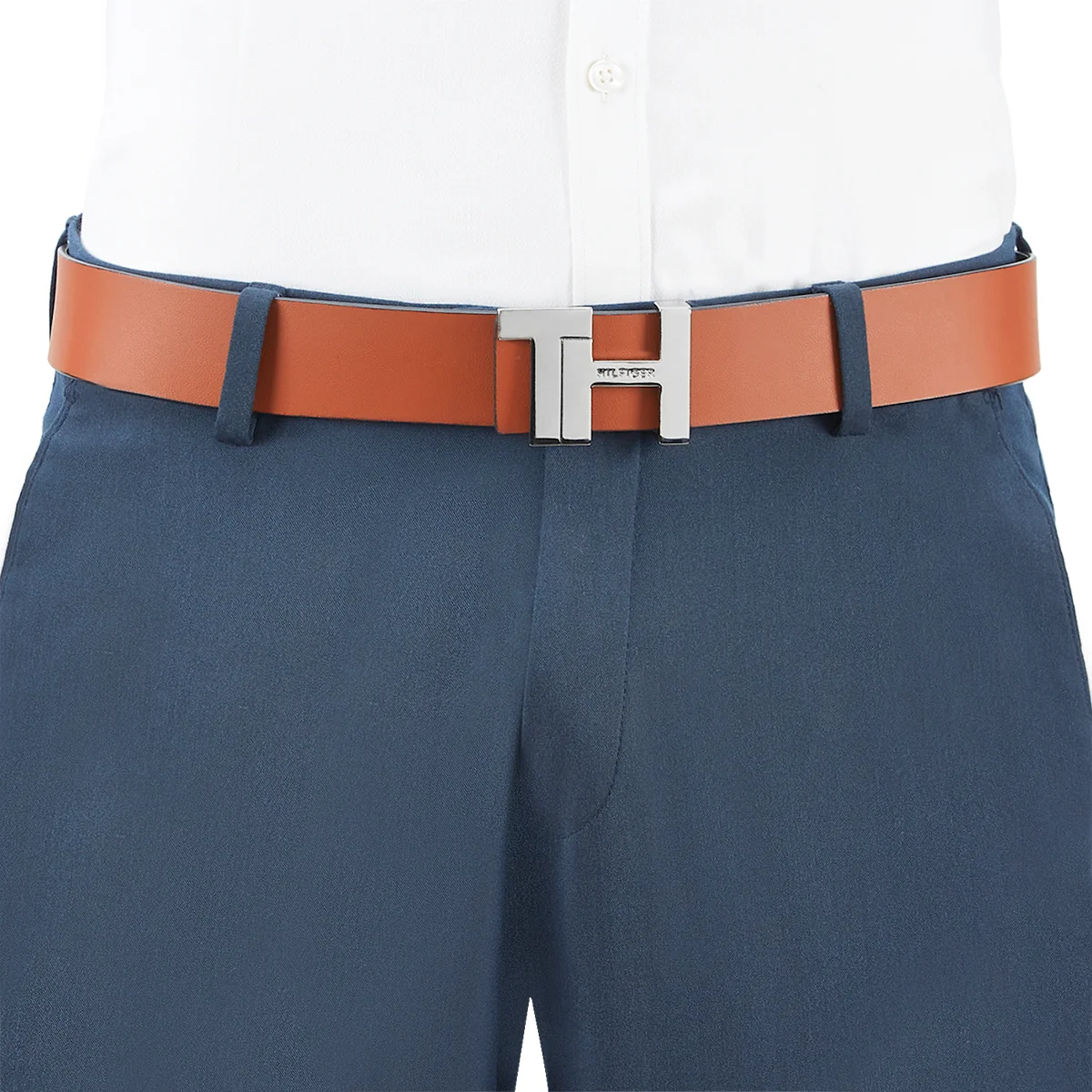 Tommy Hilfiger Brio Men's Reversible Leather Belt - Image 13