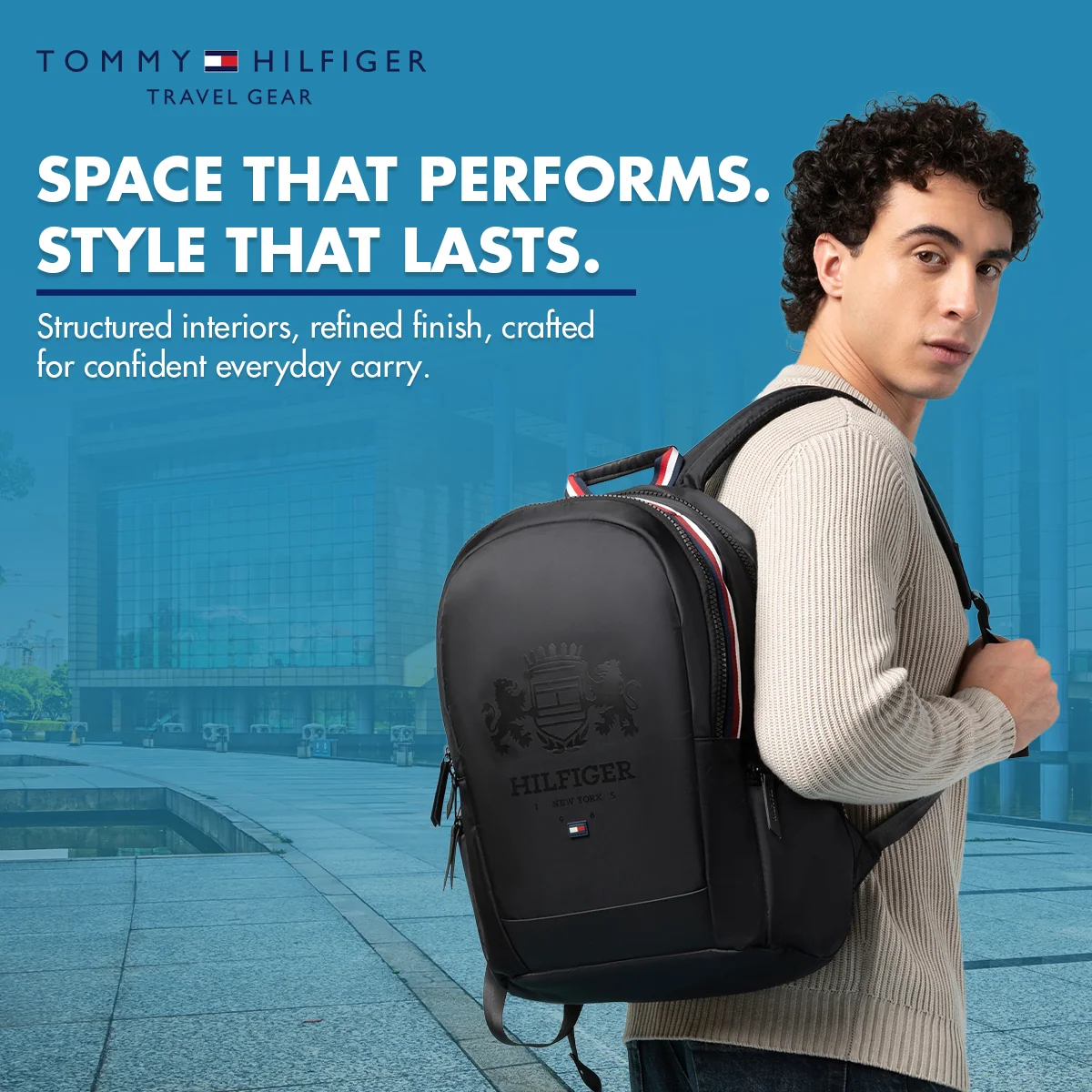 Tommy Hilfiger Bronson Laptop Backpack - Image 6
