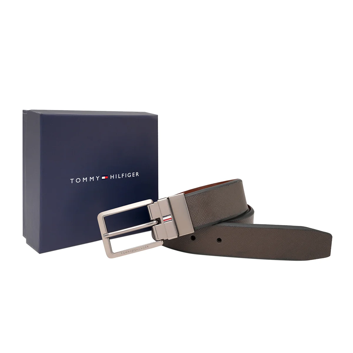 Tommy Hilfiger Brooklet Men's Reversible Belt - Image 9