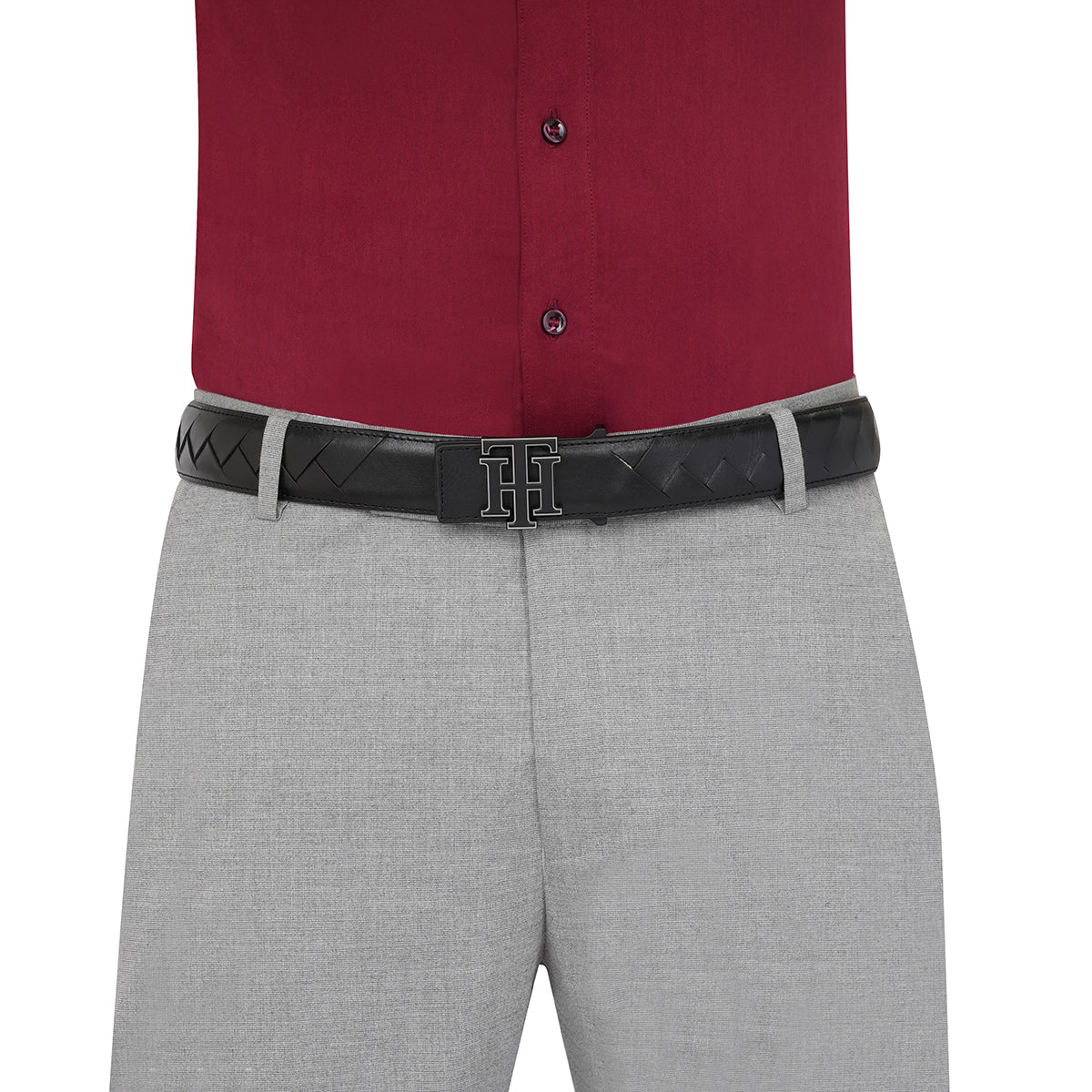 Tommy Hilfiger Buford Men's Non Reversible Belt - Image 7