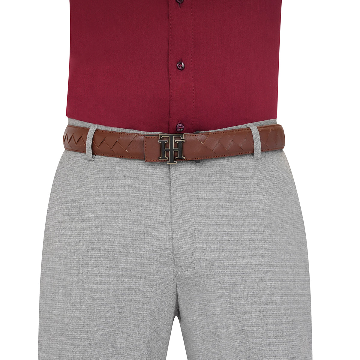 Tommy Hilfiger Buford Men's Non Reversible Belt - Image 7