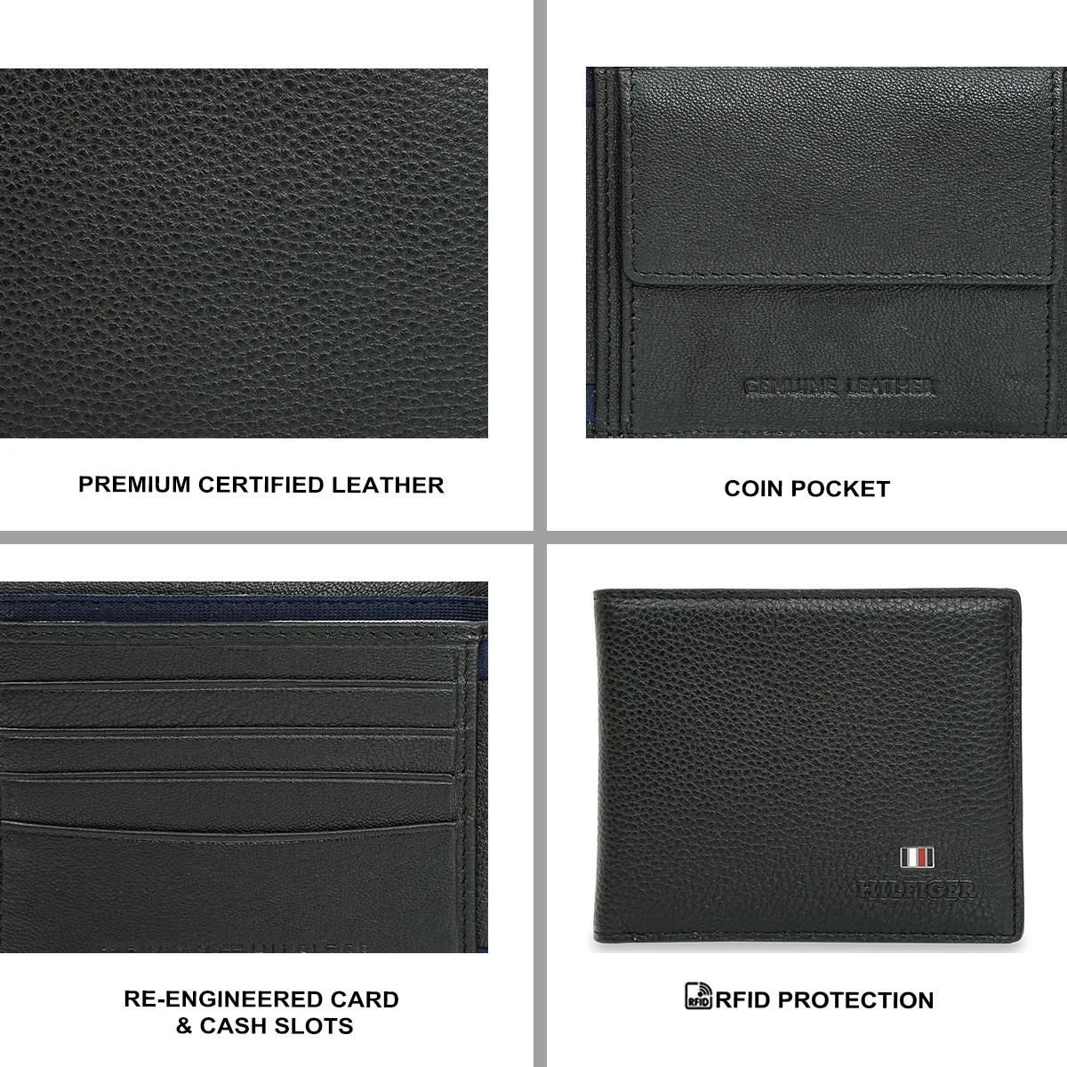 Tommy Hilfiger Caroni Men's Global Coin Wallet - Image 4