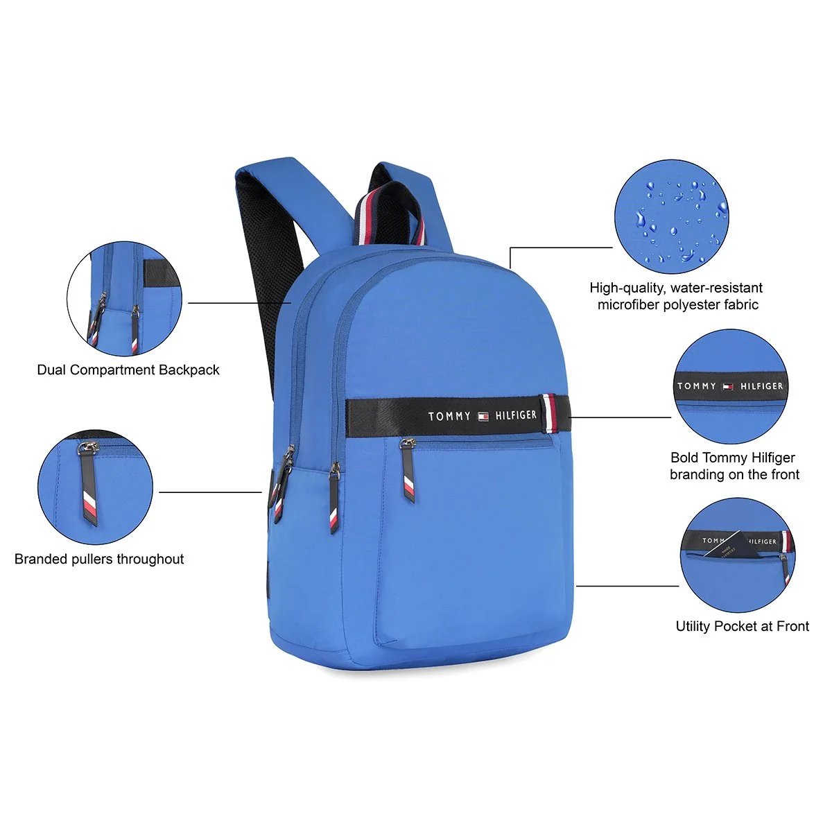 Tommy Hilfiger Claimson Laptop Backpack - Image 3
