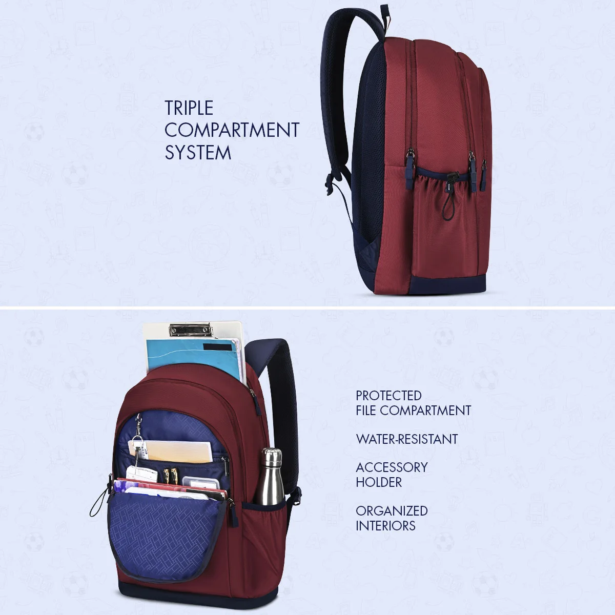 Tommy Hilfiger Coral Non Laptop Backpack - Image 3