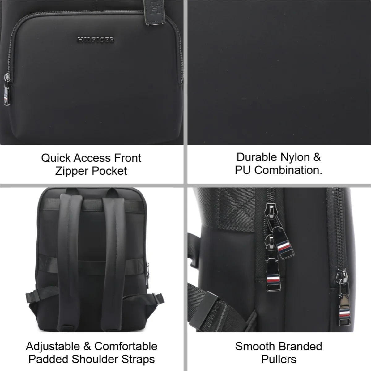 Tommy Hilfiger Crossett Premium Laptop Backpack - Image 6