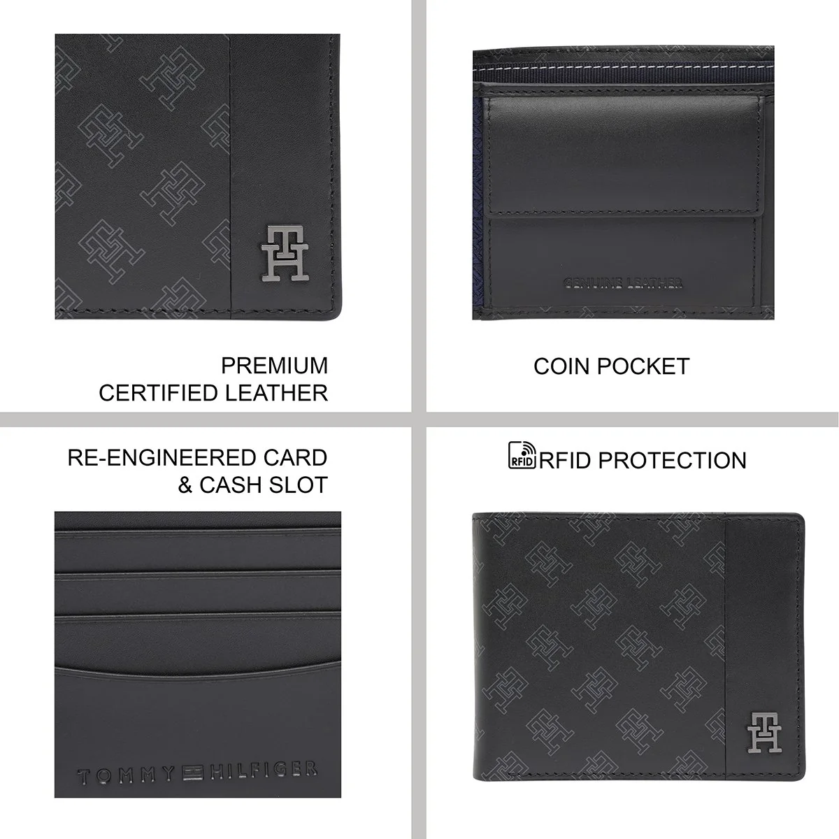 Tommy Hilfiger Dalzell Men's Global Coin Wallet - Image 8
