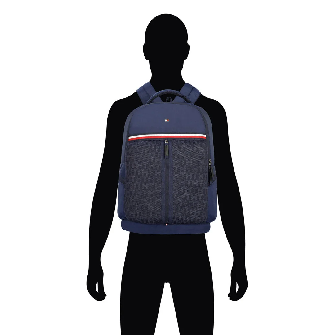 Tommy Hilfiger Dante Unisex Water-Resistant Laptop Backpack - Image 8
