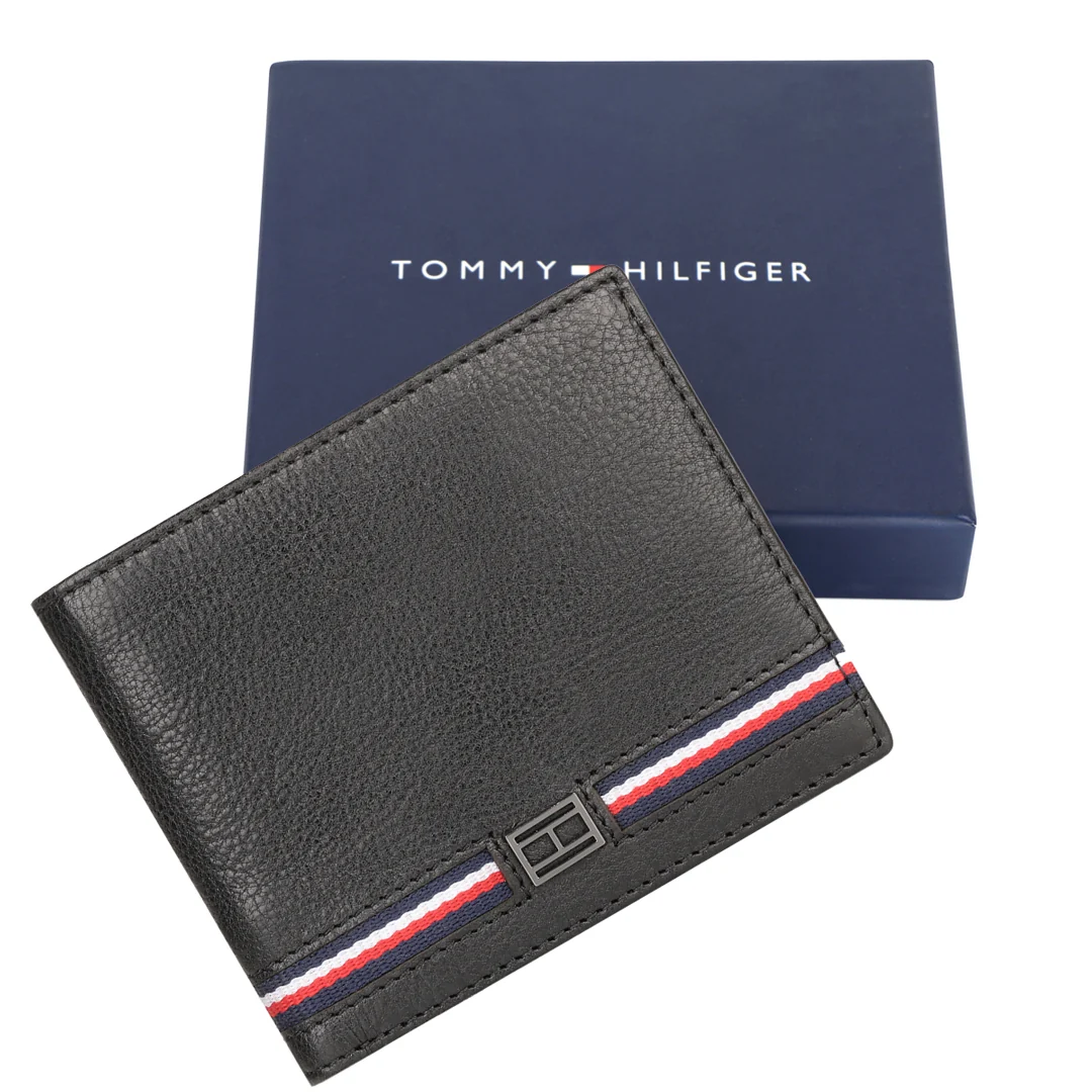 Tommy Hilfiger Darven Men's Leather Slimfold Wallet - Image 7
