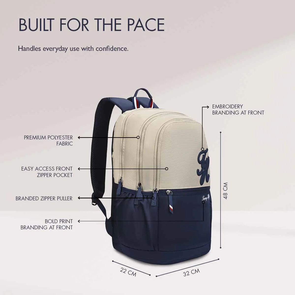 Tommy Hilfiger Dolph Laptop Backpack - Image 4
