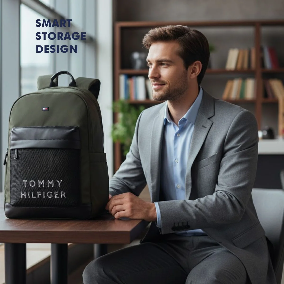 Tommy Hilfiger Donoho Laptop Backpack - Image 2